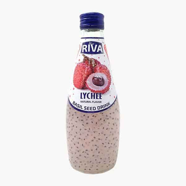 Blue Riva Basil Seed Drink Glass Lychee 290 mL