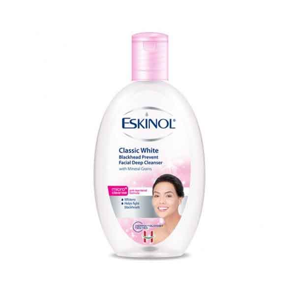 Eskinol Facial Cleanser Classic White 225 mL