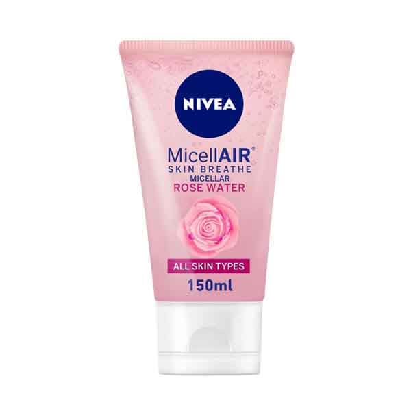 Nivea Micell Air Rose Water Face Wash 150 mL