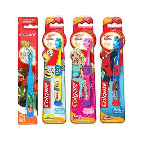 Barbie/spiderman Kids Toothbrush 2-5 Years