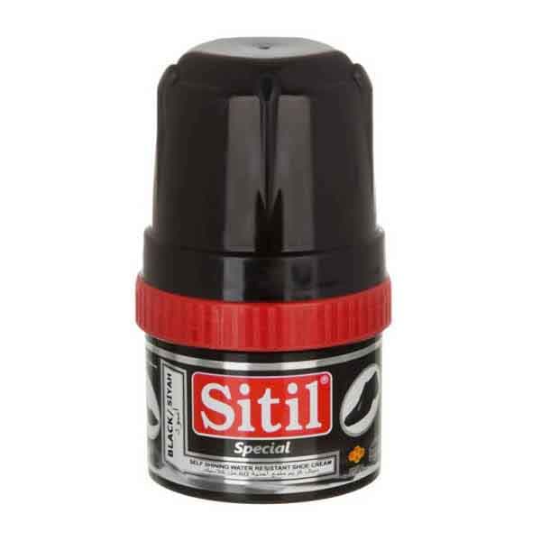 Sitil Special Cream Shoe Polish Black 60 mL