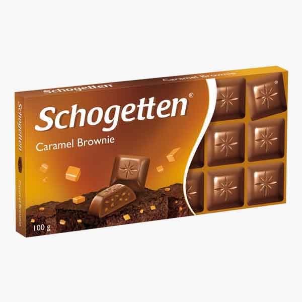 Schogetten Caramel Brownie Chocolate 100 g