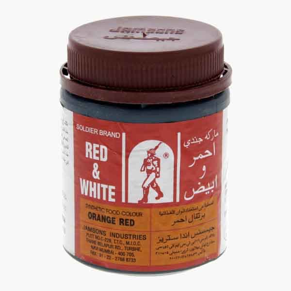 Red And White Orange Red Food Colour 100 g