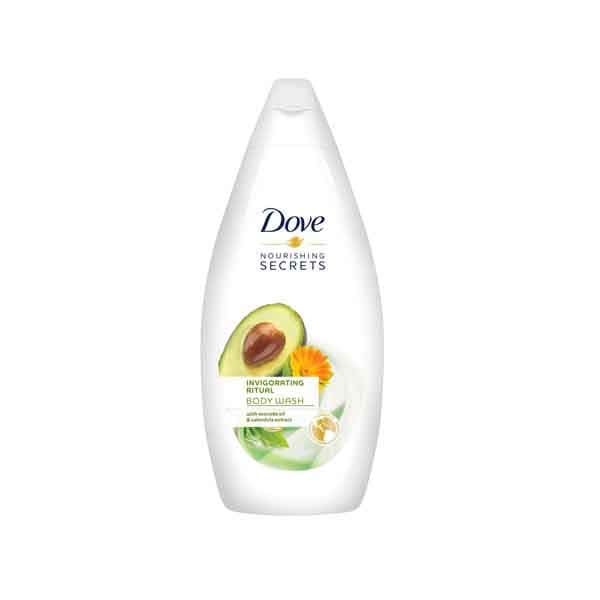 Dove Invigorating Avocado Shower Gel 500 mL