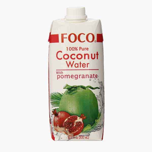 Foco UHT Coconut Water W/pomegranate 500 mL
