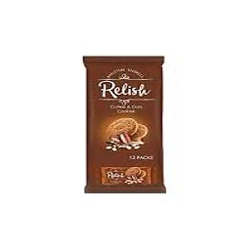Nabil Relish Coffee And Oats Cookies 12 x 42 g