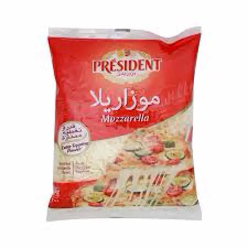 President Shredded Mozarella Cheese 200 g