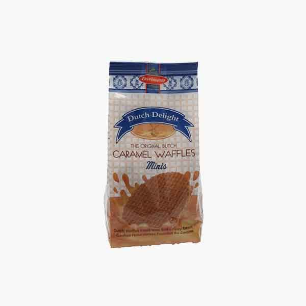 Dutch Delights Caramel Waffle Minis 200 g