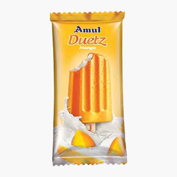 Amul Duetz Mango Ice Cream Bar 42 G/60 mL