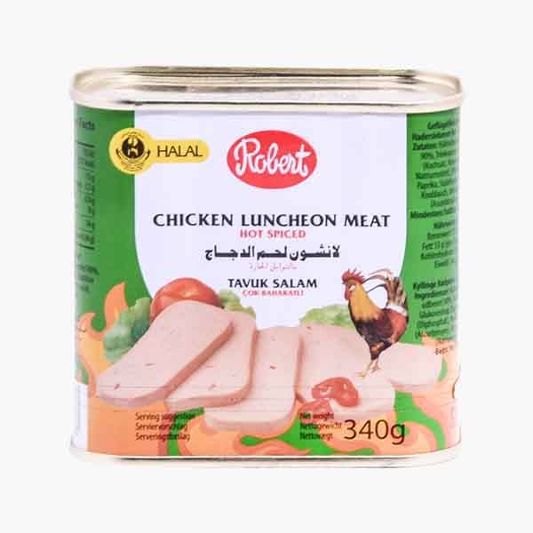 Robert Chicken Luncheon Meat Spicy 340 g