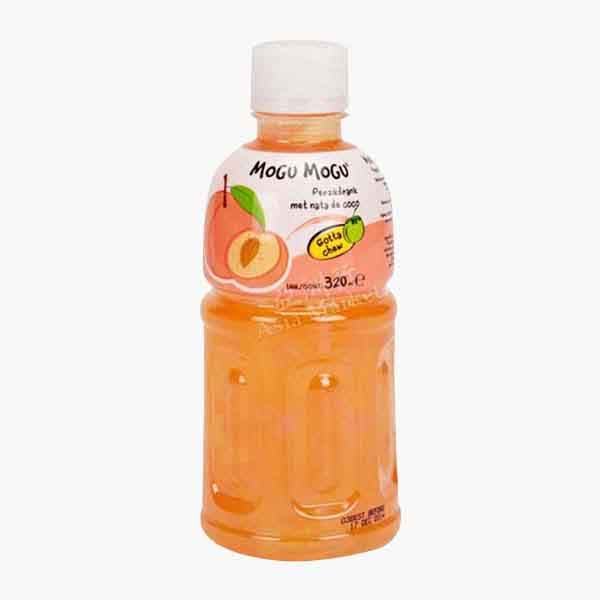 Mogu Mogu Nata De Coco Peach Juice 320 mL