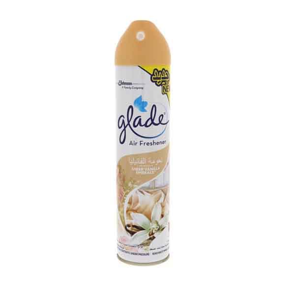 Glade Aerosol Vanilla Air Freshner 300 mL