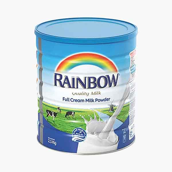 Rainbow Full Cream Milk Powder Tin 2.5 Kg