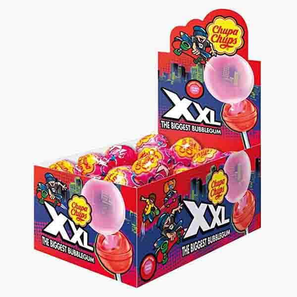 Chupa Chup Xxl Lollipop + Bubble Gum 29 g