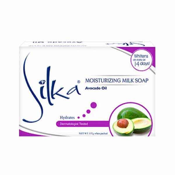 Silka Moist Soap Milk Avocado Oil 135 g
