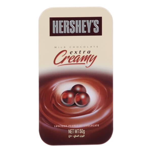 Hersheys Extra Creamy Choco Pearls 50 g