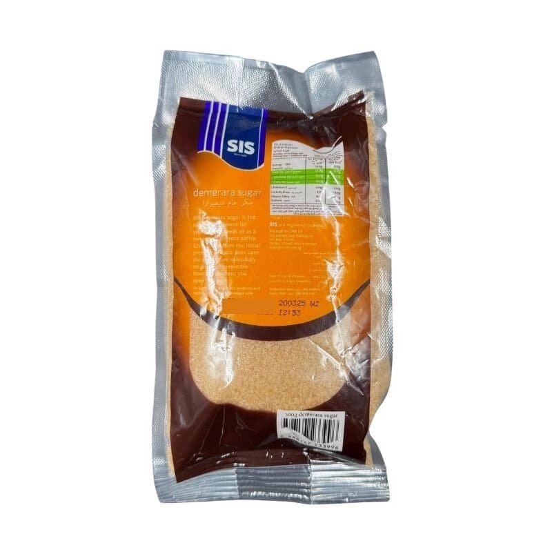 Sis Demerara Unrefined Cane Sugar 500 g
