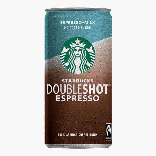 Starbucks Dbl Shot No Added Sugar 200 mL