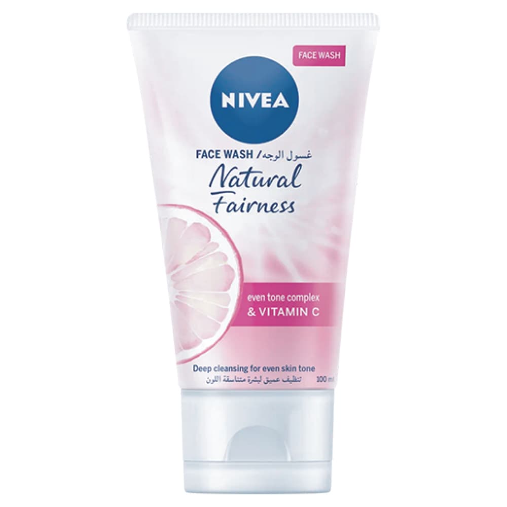 Nivea Natural Fairness Face Wash 100 mL