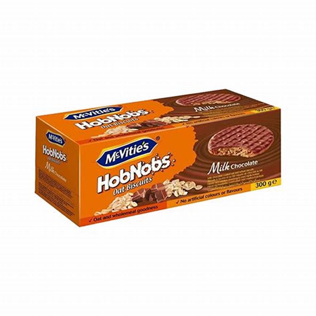 Mcvities Hobnobs Milk Chocolate 300 g