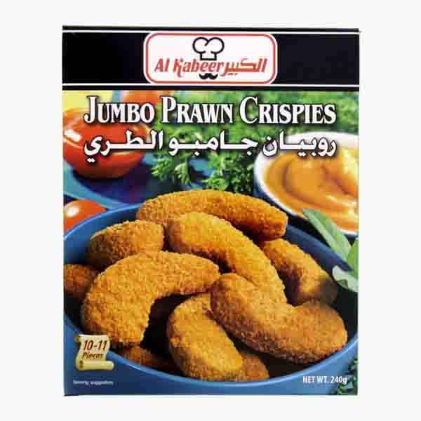 Al Kabeer Jumbo Prawns Crispies 240 g