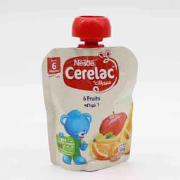 Cerelac 6 Fruits Baby Food Pouch 90 g (who) - image 1