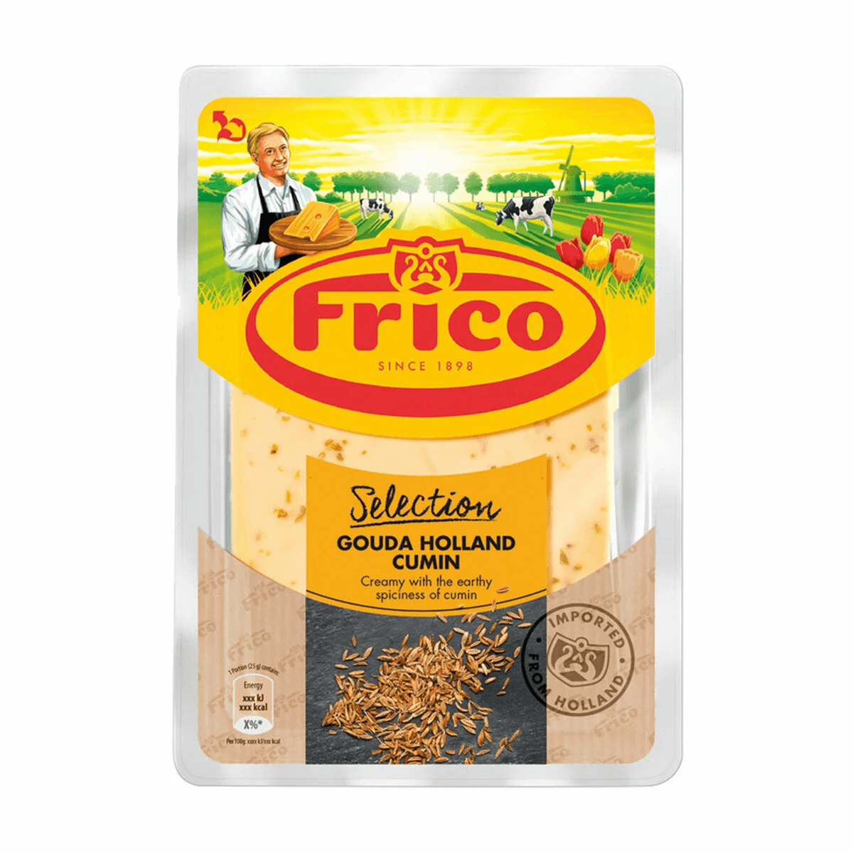 Frico Gouda Cumin Sliced Cheese 150 g
