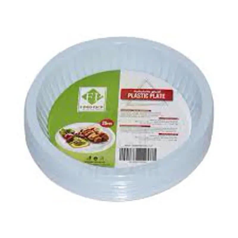 Food Pack Plastic Plate Round 7 No-18
