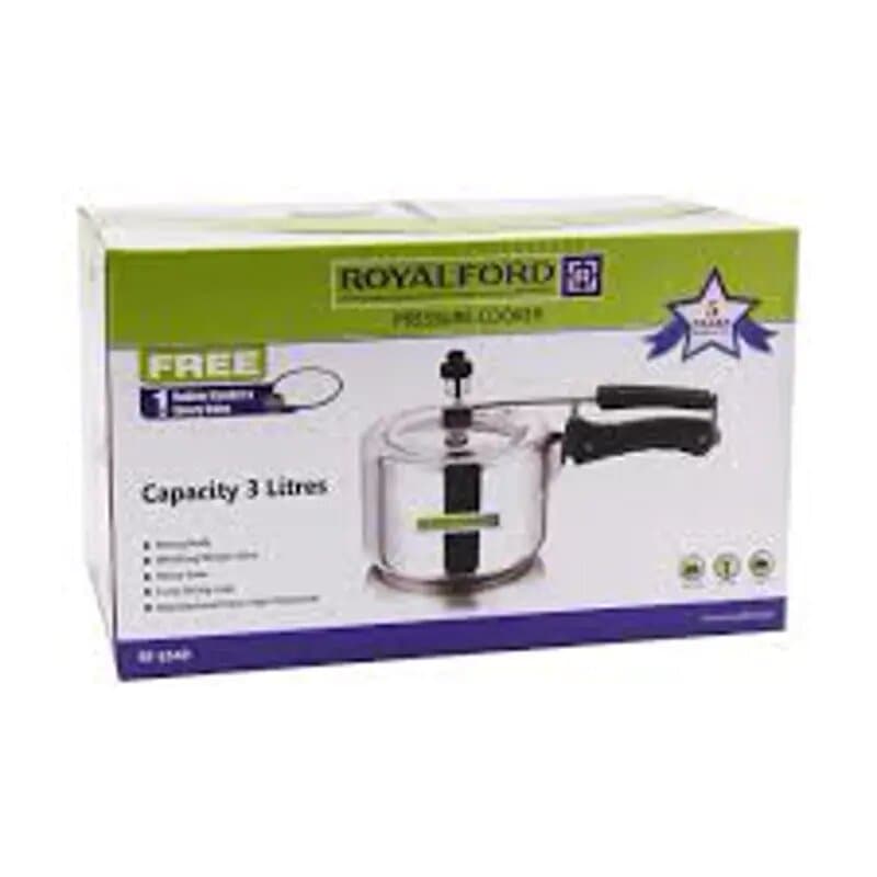 Royalford Rf6540 Pressure Cooker 3 L