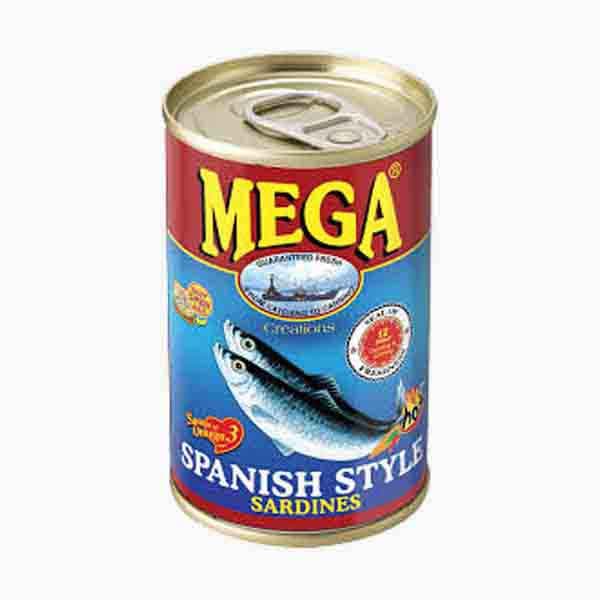 Mega Sardines In Spanish Style 155 g