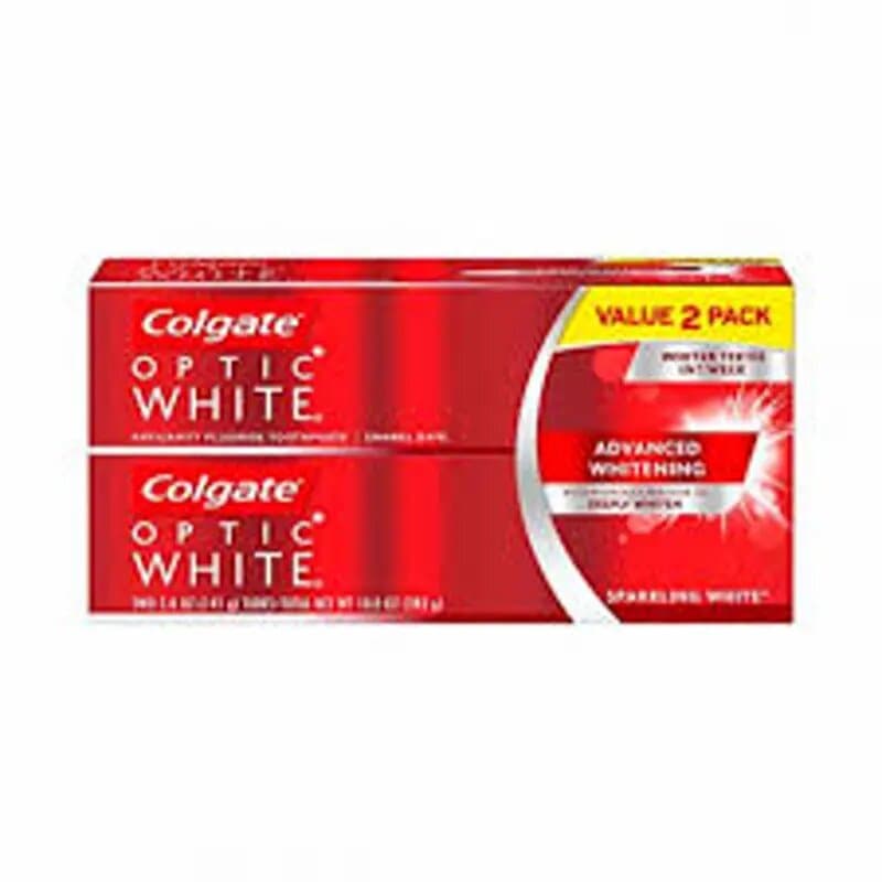 Colgate Optic White Tp 2 x 75 mL