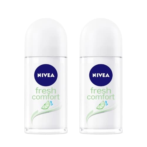 Nivea Fresh Comfort Deo Roll On 2 x 50 mL