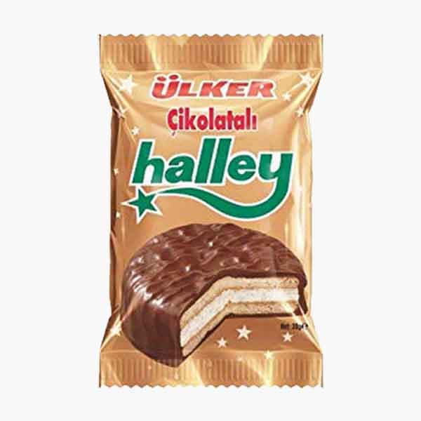 Ulker Halley Milk Chocolate Biscuits 26 g