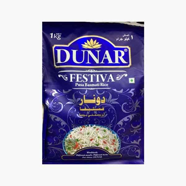 Dunar Festiva Pusa Basmati Rice 1 Kg