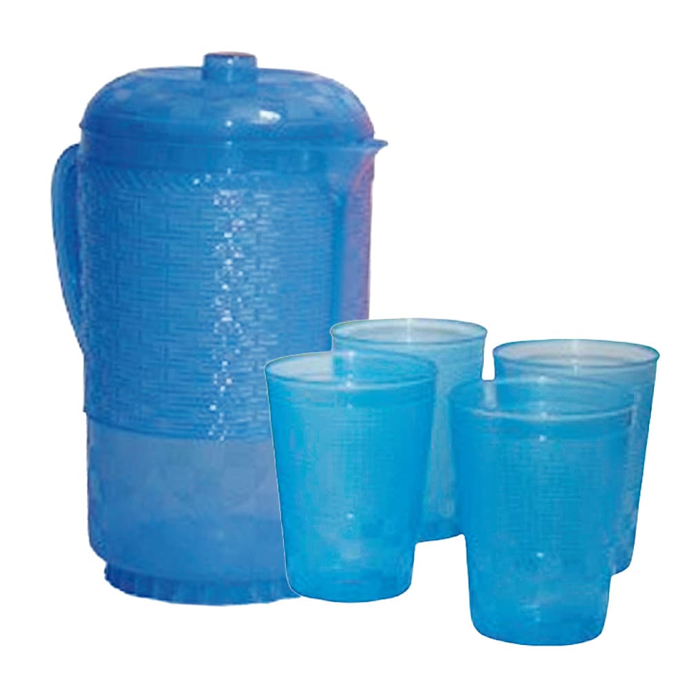Jaladhara Nikjg 35002 Jug+4 Glass 2 Pc