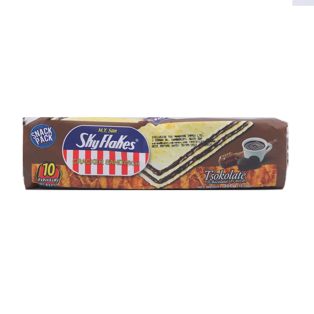 Skyflakes Cracker Choclate 300 g