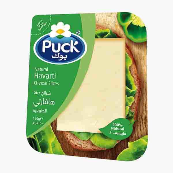 Puck Havarti Slices Cheese 150 g
