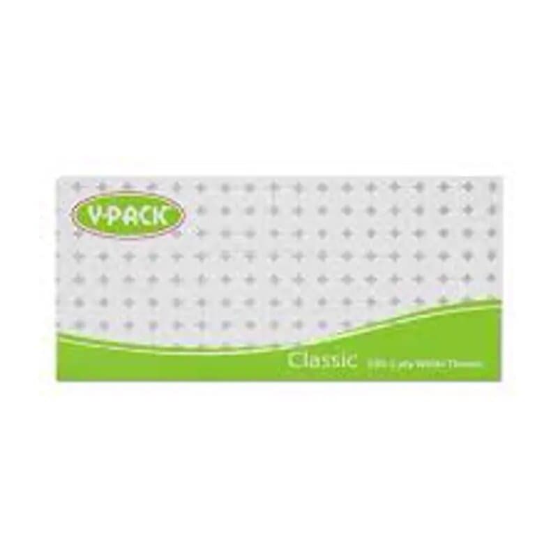V Pack Facial Tissue 2ply x 200s