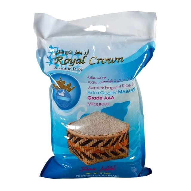 Royal Crown Jasmine Rice 5 Kg