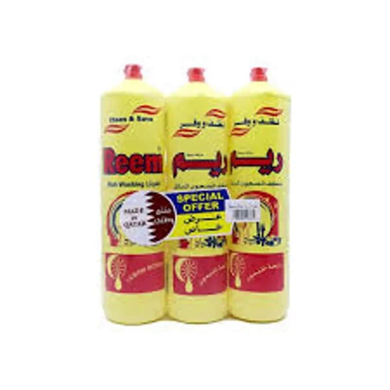 Reem Dish Wash Liquid 3 x 1 L