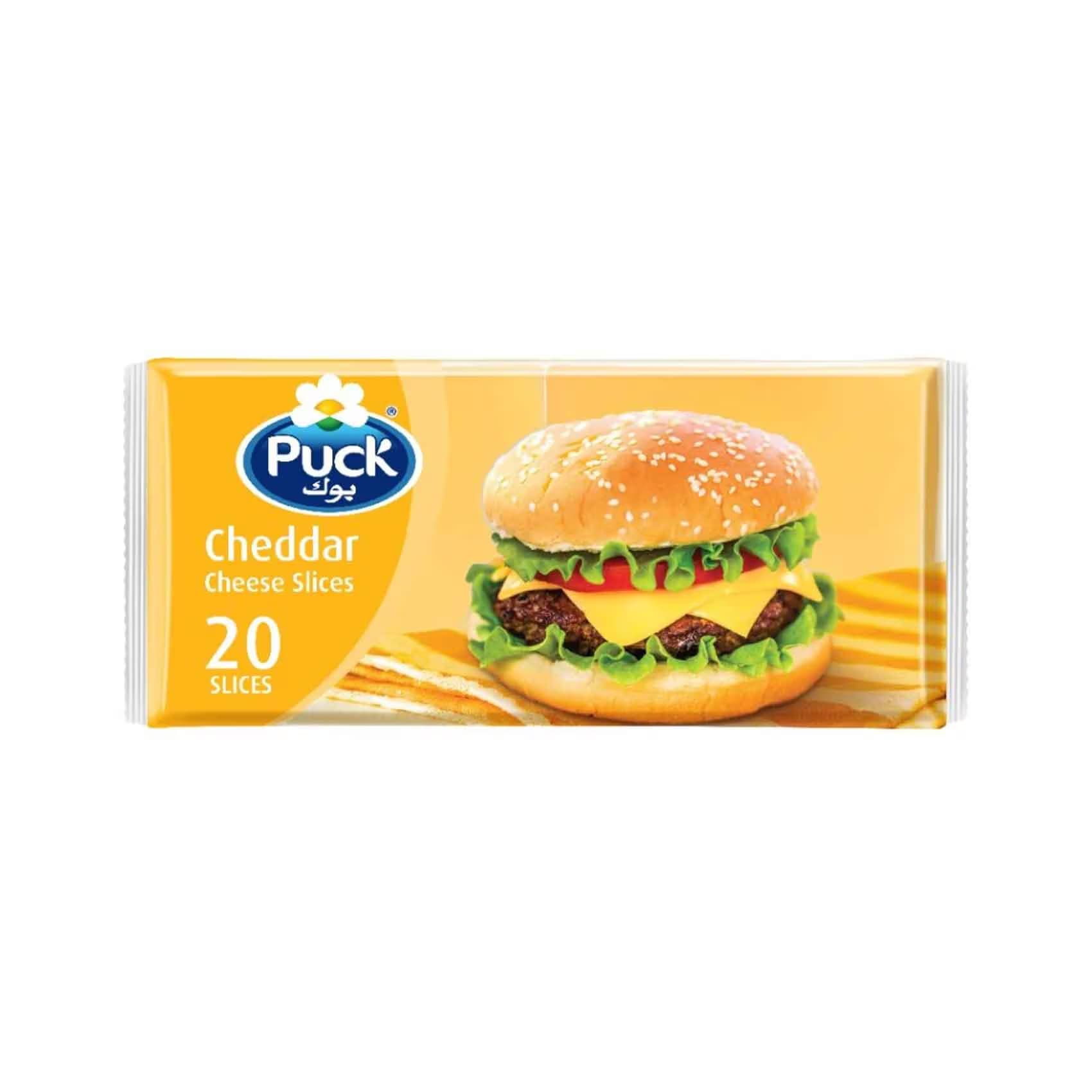 Puck Slice Cheddar Cheese 400 g