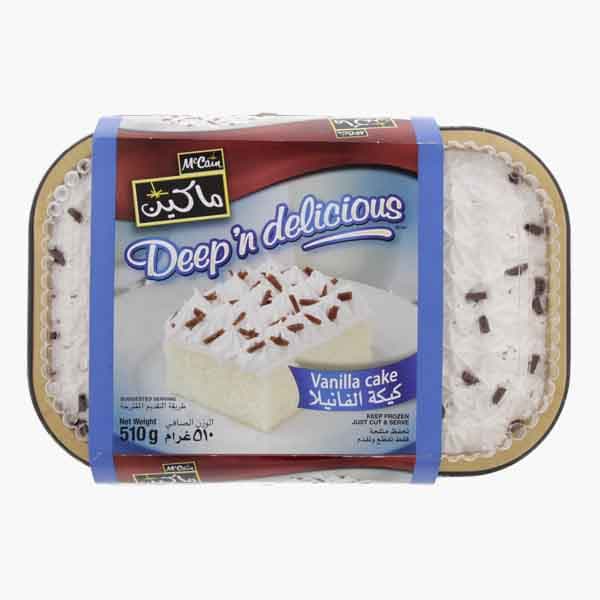 Mccain Vanila Cake 510 g