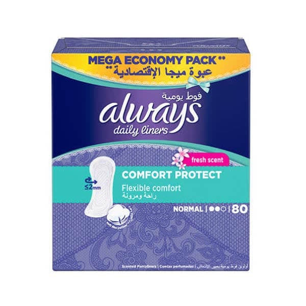 Always Panty Liners 80 Pc