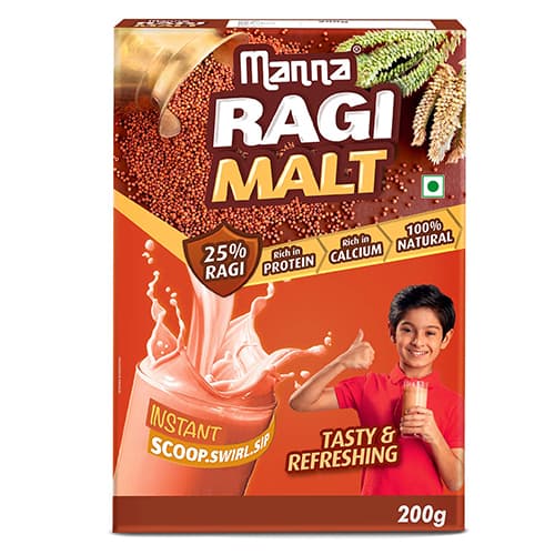 Manna Ragi Malt 200 g