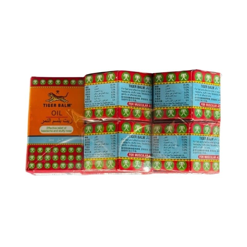 Tiger Balm 4 x 10 g + 3 mL Free