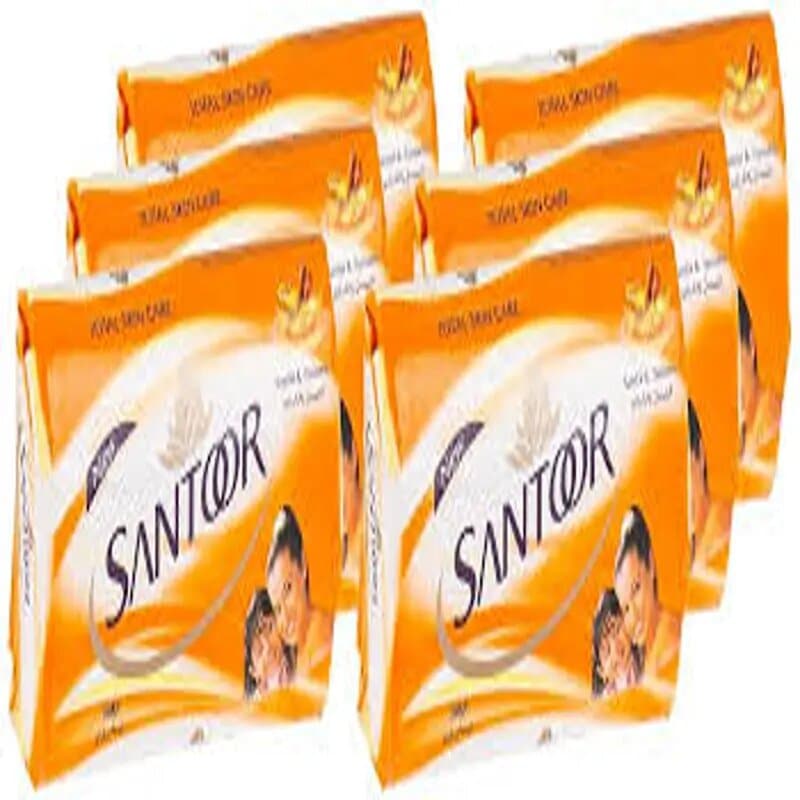 Santoor Soap 6 x 75 g