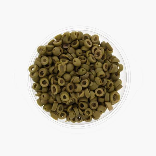 Green Olives Slices Spain 500 g