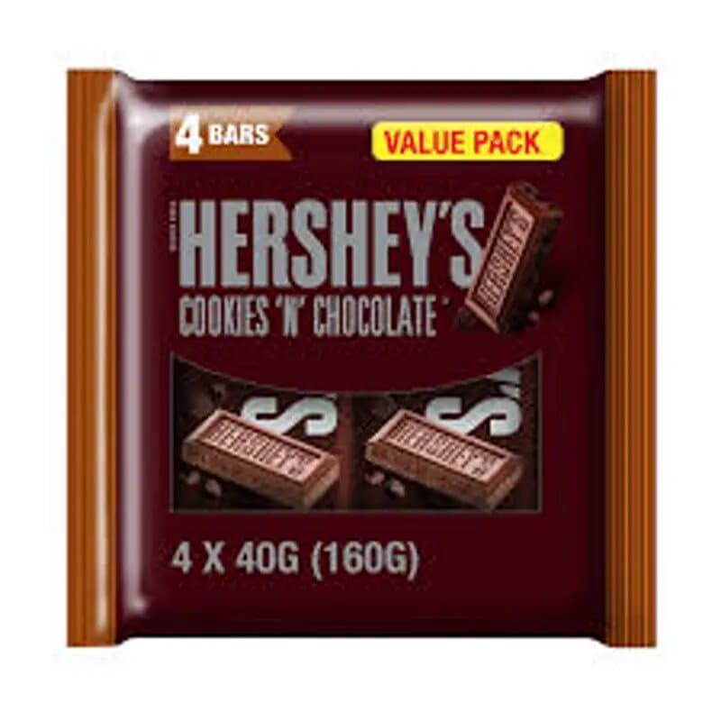 Hersheys Cookies N' Chocolates 4 x 40 g