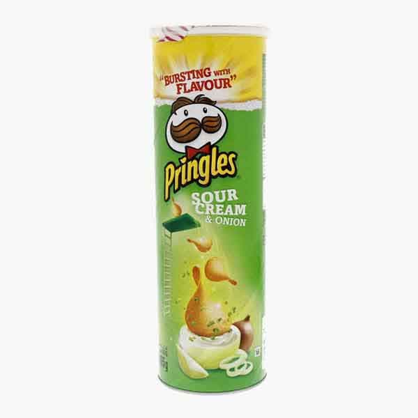 Pringles Sour Cream And Onion 165 g