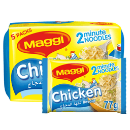 Nestle Maggi 2minutes Chicken Noodle 77 g 4 + 1 - image 2